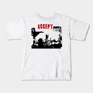 accept live on Kids T-Shirt